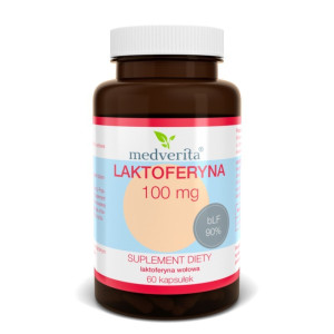 Medverita Laktoferyna 100 mg 60 kap