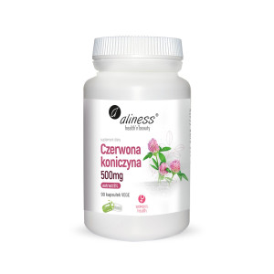 Czerwona koniczyna extract 8% 500 mg x 90 kapsułek Aliness