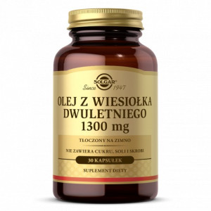 Olej z wiesiołka dwuletniego 1300 mg SOLGAR