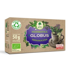 Fix herbata  przy  MIGRENIE "Globus" 25szt x 2g.  Dar Natur