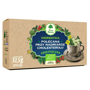 Polecana Przy Nadmiarze Cholesterolu Herbata EKO Fix 25x1,5 Dary Natury