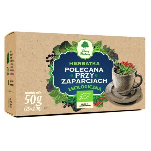 Polecana Przy Zaparciach Herbata EKO Fix 25x2g - Dary Natury