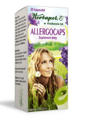 Allergocaps 30 kaps. Pachnotka zwyczajna