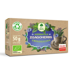 Zgagoherbs Herbata EKO 25x2g - Dary Natury
