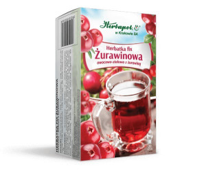 Żurawinowa Herbata fix 20x3g.