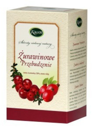 Żurawinowe Przebudzenie Herbatka Fix 20x3g. Kawon
