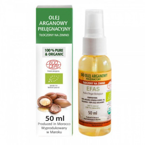 OLEJ ARGANOWY BIO  - but plastikowa 50 ml spray