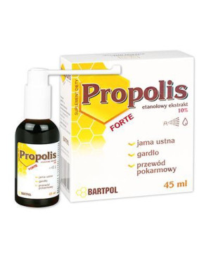 Propolis Forte Etanolowy ekstrakt 10% - 45 ml