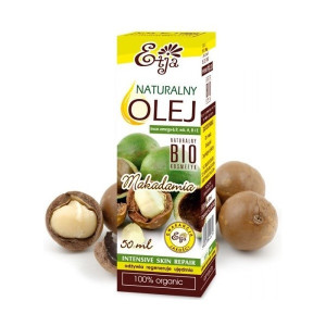 Etja Olej Makadamia Bio 50Ml Odżywia I Nawilża