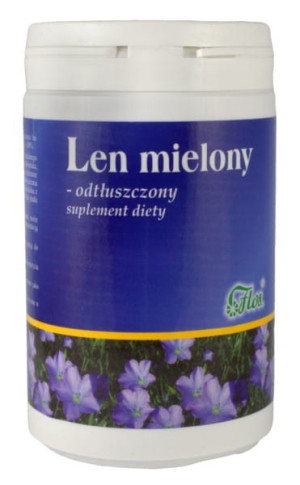 Len Mielony Odtłuszczony 200G Flos