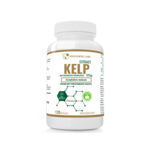 PROGRESS LABS Kelp Extract 325mcg + Prebiotyk 120 kaps