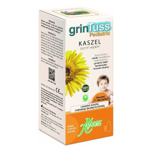 ABOCA GrinTuss Pediatric, syrop na kaszel suchy i mokry 180 g