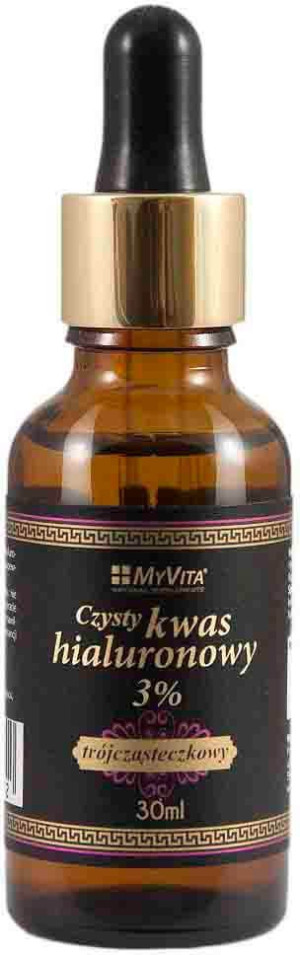 MYVITA Kwas hialuronowy 3% trójcząsteczkowy - 30 ml