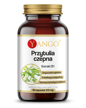 Yango Przytulia czepna 570 mg 90 k oczyszcza