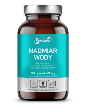 Nadmiar wody - 50 kapsułek - Panaseus