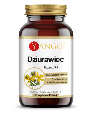 Yango Dziurawiec 490 mg 90 k menopauza depresja