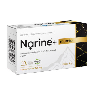 NARINE Narum + Mumio 200 mg | 30 kapsułek PRAWIDŁOWY METABOLIZM