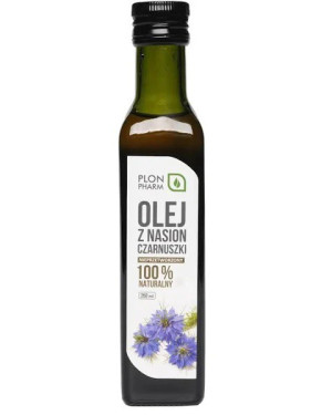Olej z Czarnuszki Zimnotłoczony 250ml Plon Pharm