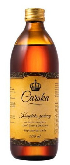 Carska wódka 500 ml _Balsam Bołotowa, zakwas Bołotowa