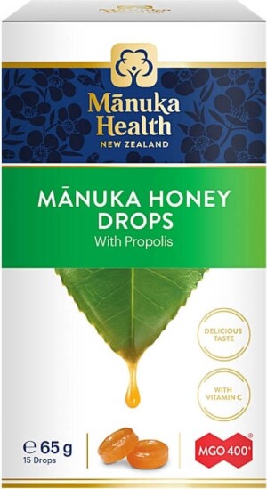Cukierki z miodem Manuka MGO 400+ i propolisem - Propharma