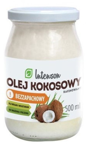 Intenson Olej kokosowy rafinowany 500 ml