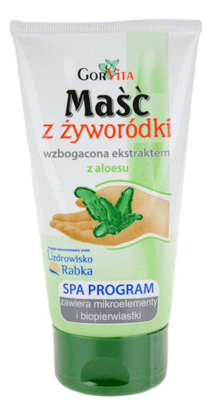 Maść z żyworódki wzbogacona ekstraktem aloesu 130ml Gorvita
