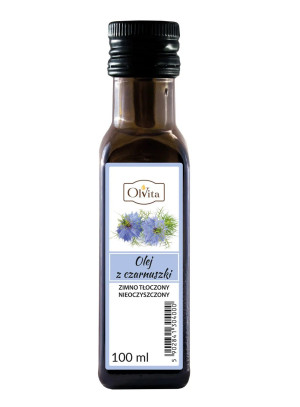 OLEJ Z CZARNUSZKI (CZARNUSZKA) zimnotłoczony 100 ml