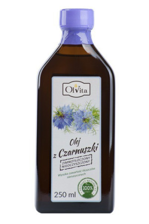 OLEJ Z CZARNUSZKI (CZARNUSZKA) zimnotłoczony 250 ml