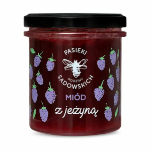 Miód z jeżyną - 430 g Pasieka Sadowskich