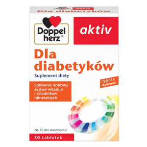 Doppelherz aktiv Dla diabetyków, 30 tabletek