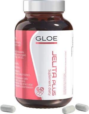 Jelita Plus 60 kaps Gloe- Naturalne Wsparcie Jelit