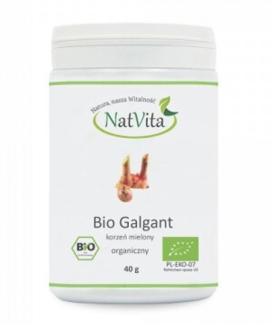 Galgant mielony BIO  korzeń 40g