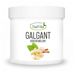 NATVITA, Galgant mielony korzeń  100g