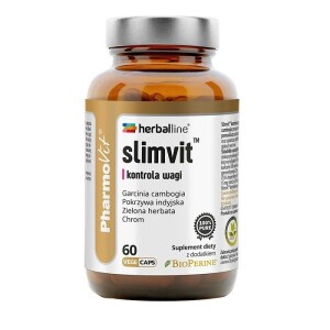 Herballine Slimvit™ kontrola wagi 60 kaps