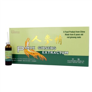 *Żeń-szeń Panax Ginseng Extractum 10x10 ml 2500 mg.