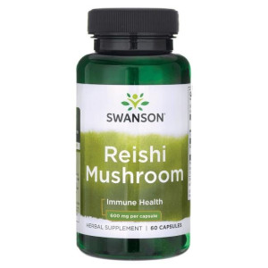 Swanson Reishi - 600mg/60kaps