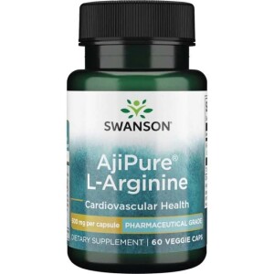 SWANSON AJIPURE L-ARGININA 500MG 60 KAPS