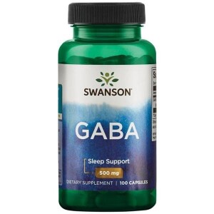 Swanson GABA - 500mg/100kaps