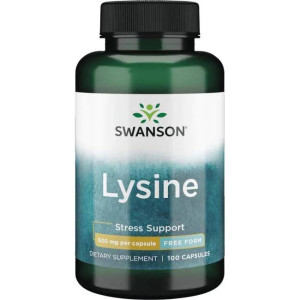 Swanson L-lizyna- 500mg/100kaps