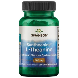 Swanson L-Teanina Suntheanine- 100mg/60kaps