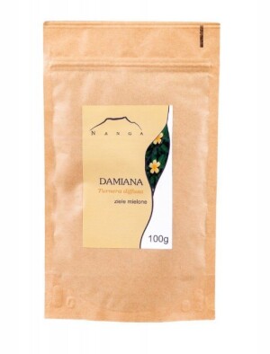 Liście Damiana mielone 100g.