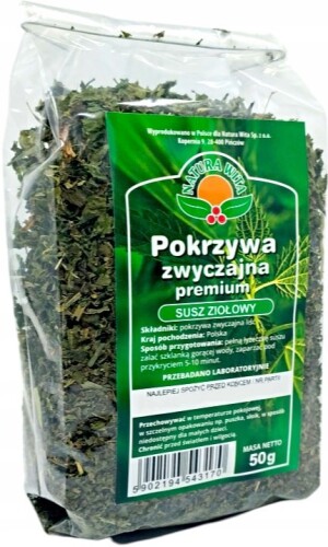 Pokrzywa zwyczajna Premium ziele Natura Wita 50g
