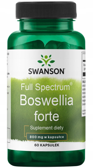 Swanson Full Spectrum Boswellia Forte 800 mg 60 kapsułek