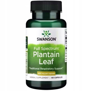 Swanson FS PLANTAIN 400mg 60kaps