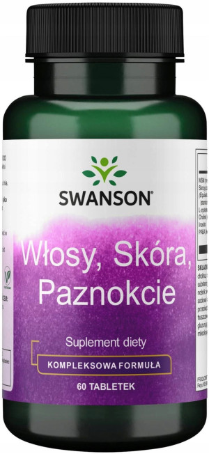 SWANSON, Włosy, Skóra, Paznokcie 60 tabl.