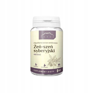 Żeń-szeń syberyjski 400mg x 60 kapsułek