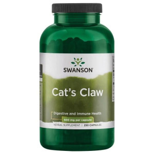 Swanson Cat's Claw Koci Pazur 500mg 250 kaps.
