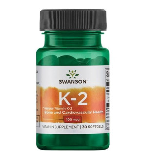 SWANSON Witamina K2 100mcg 30tabl.