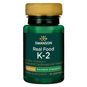 SWANSON Witamina K2 200mcg 30tabl.
