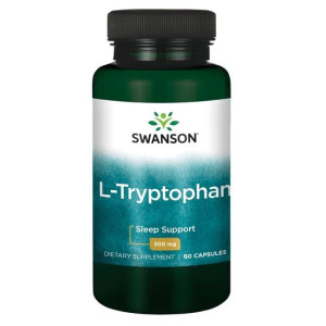 L-tryptofan 500mg, SWANSON, 60 kap.